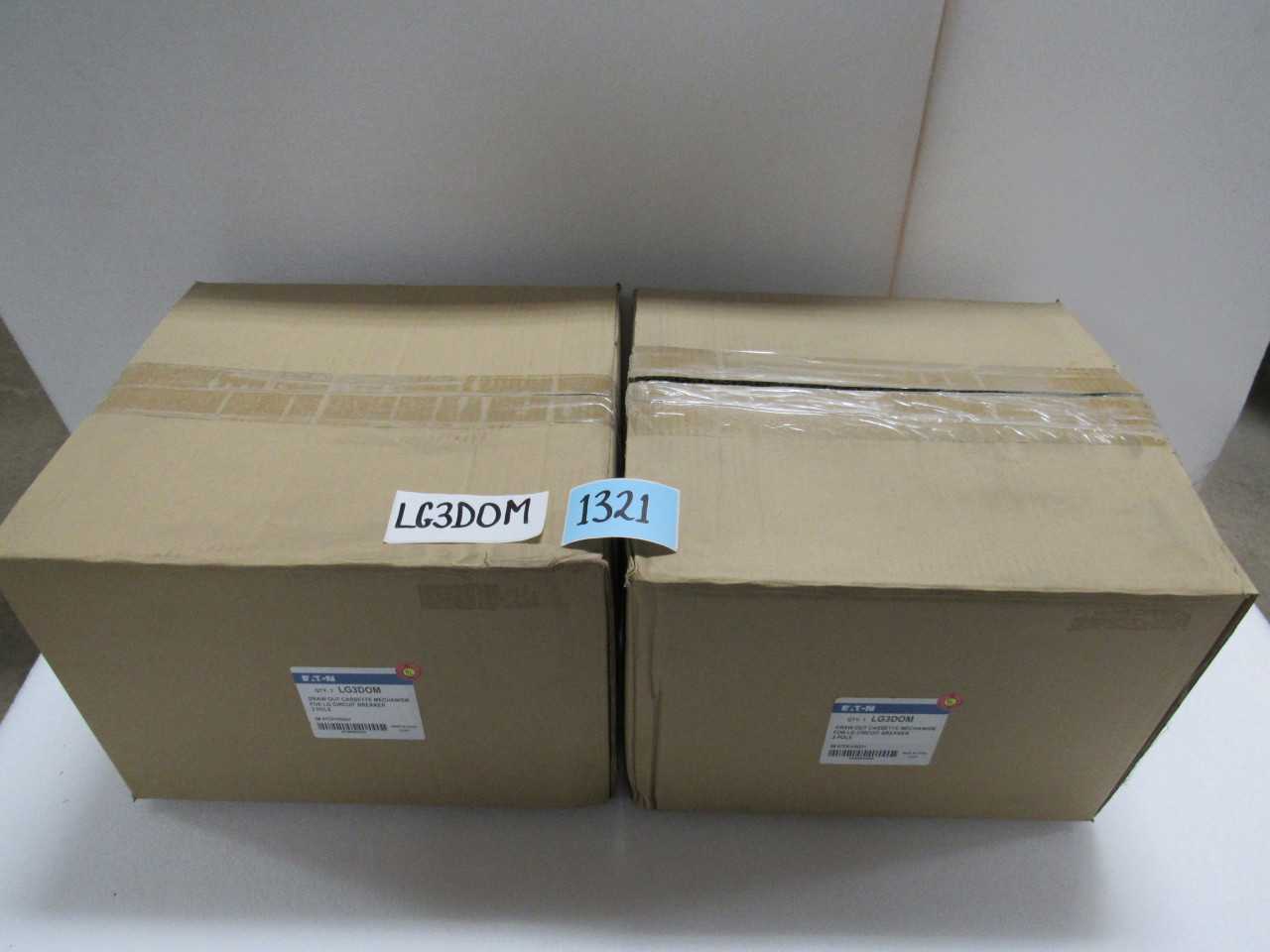 QTY 2- EATON DRAWOUT CASSETTE MECH FOR LG BREAKER - MISCELLANEOUS