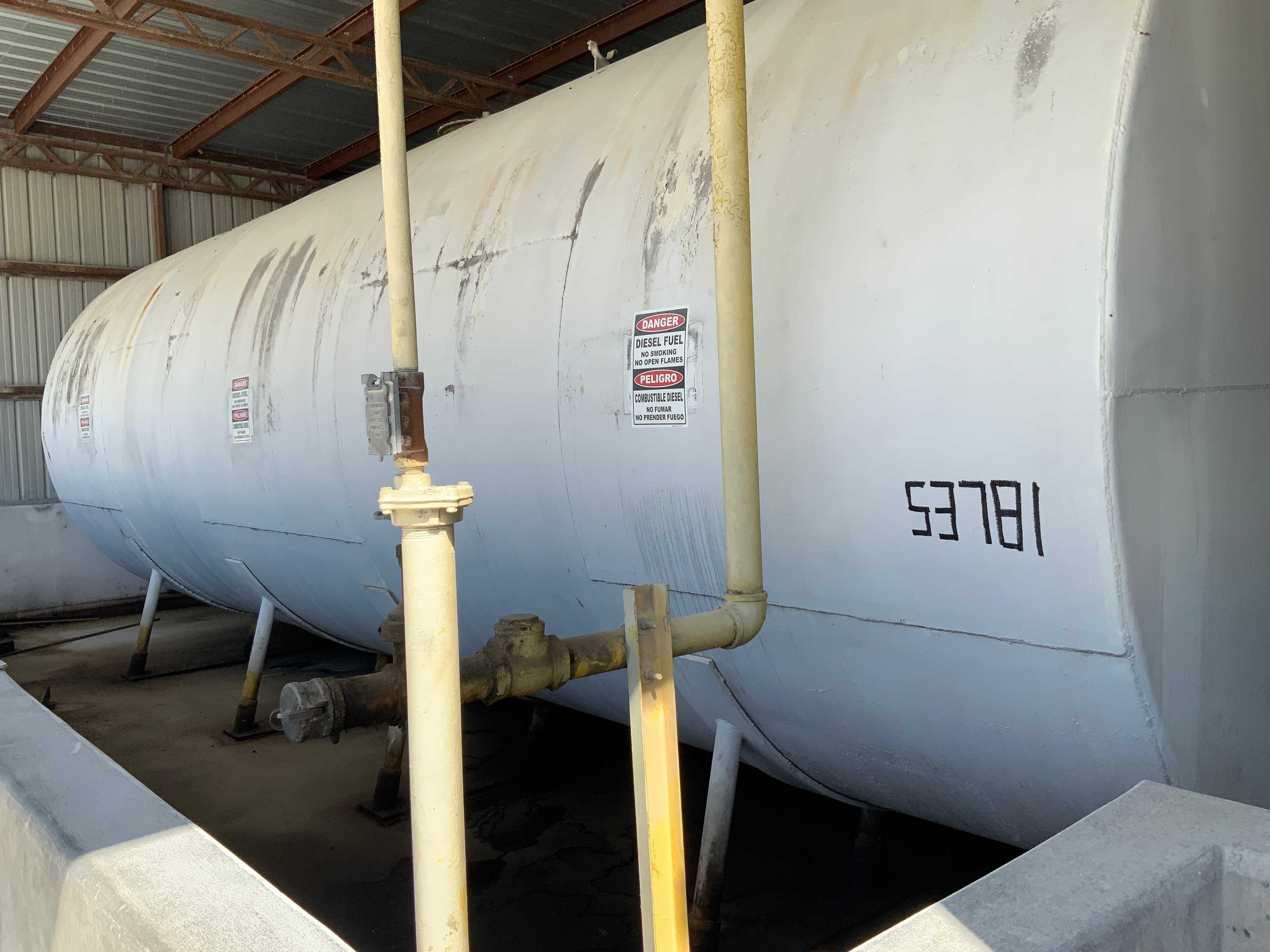 DIESEL FUEL STORAGE TANK & FILLING SYSTEM - PROCESS EQUIPMENT