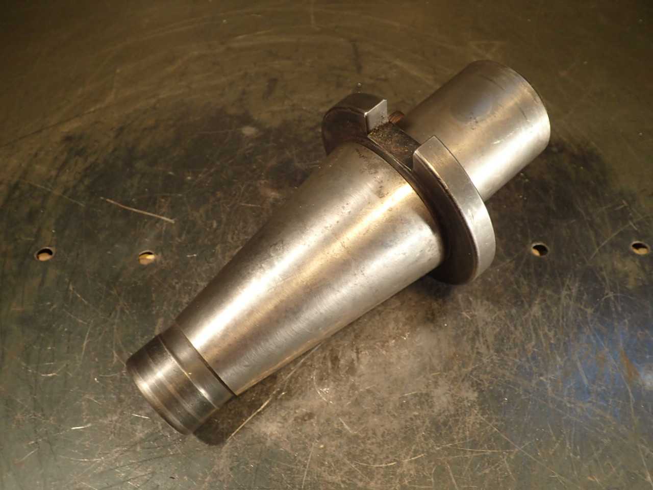 1NC 1" End Mill Tool Holder: 3-1/8" Projection, NMTB-50 Taper Shank - HOLEMAKING TOOLS