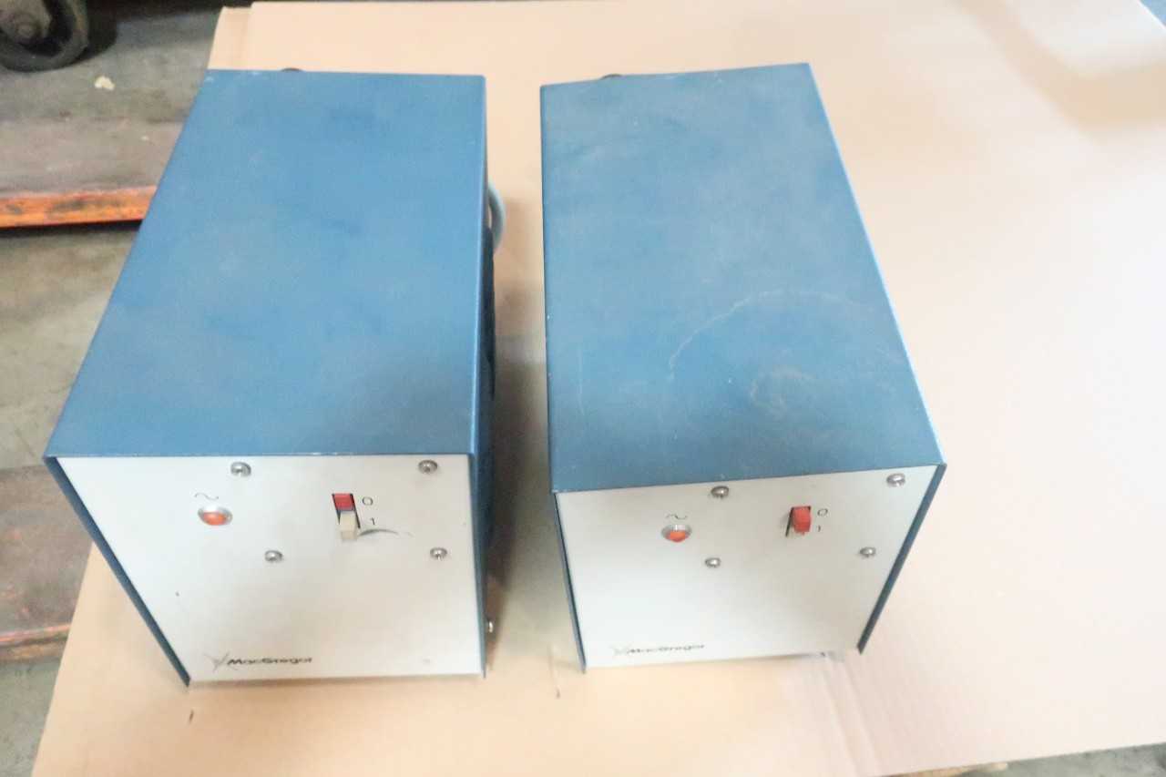 LOT OF 2 MACGREGOR DC10TX POWER SUPPLY 3PH 480VAC 14VDC 1000AMP OTHER WELDING PARTS AND ACCESSORY - WELDING EQUIPMENT