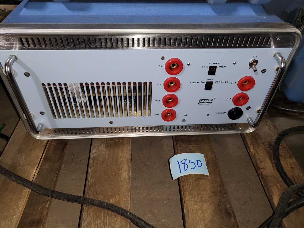 Multi Amp Test Set - ELECTRICAL TESTING EQUIPMENT