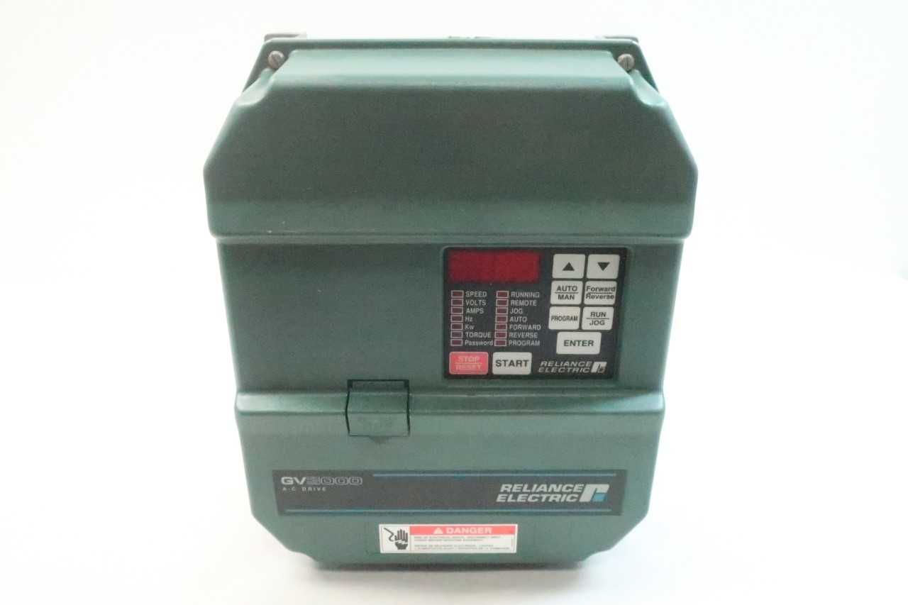 RELIANCE 7V4150 GV3000 AC VFD DRIVE 7.5HP - MOTOR DRIVES RELIANCE 7V4150 GV3000 AC VFD DRIVE 7.5HP - MOTOR DRIVES