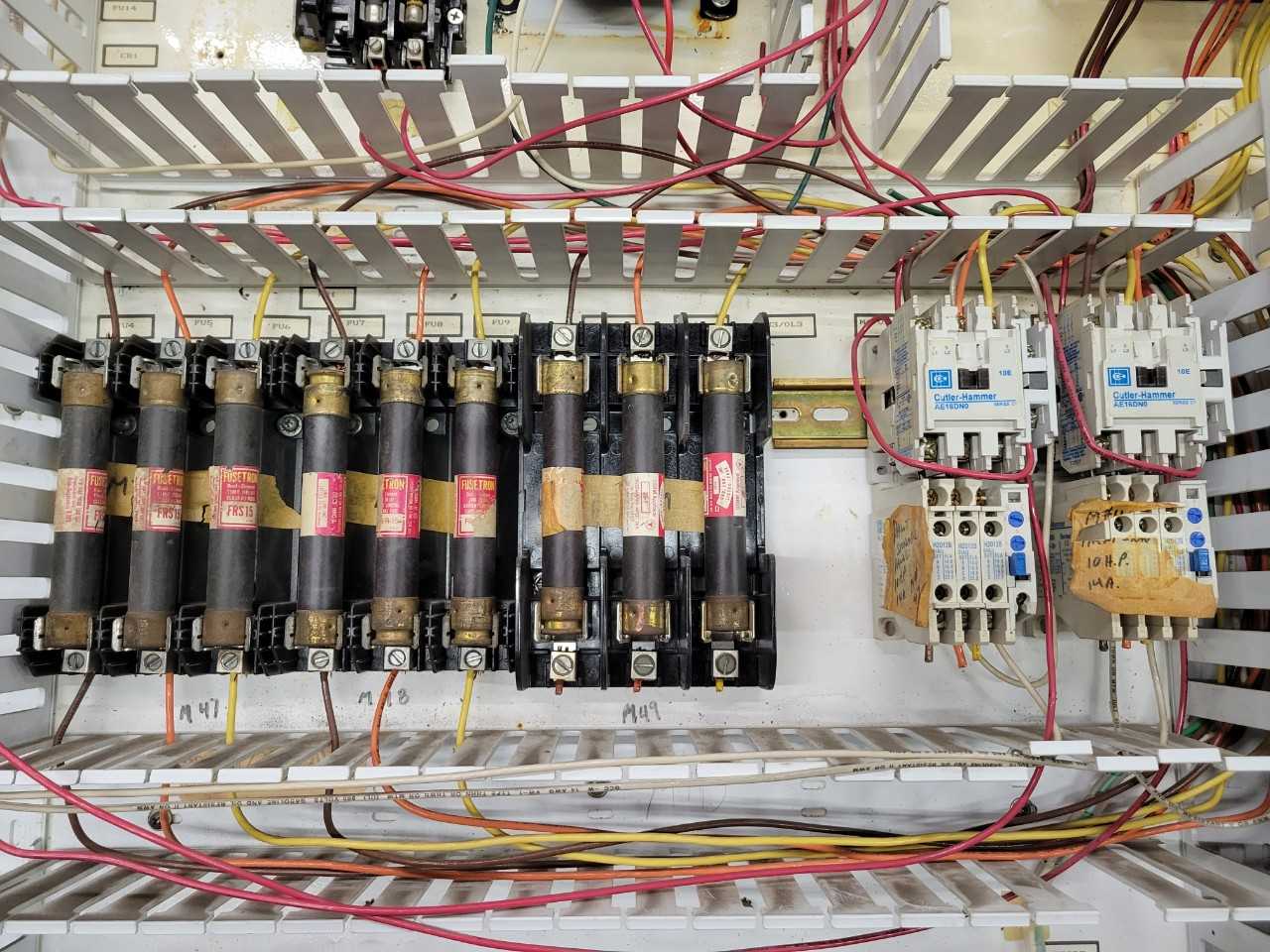 Custom Panel - Contactor, Transformer, Fuses - Includes 2 x AN16GN0 - CONTROL TRANSFORMERS