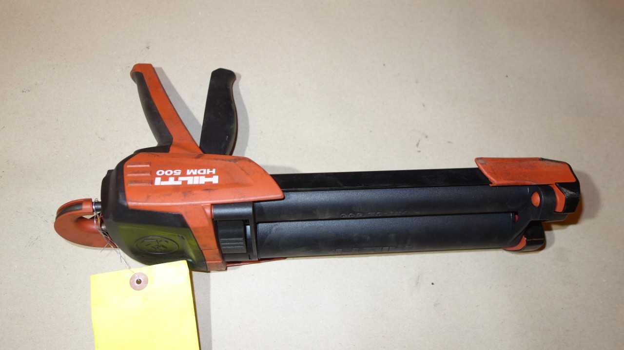 HILTI HDM 500 ADHESIVE EPOXY DISPENSER - ELECTRIC POWER TOOLS