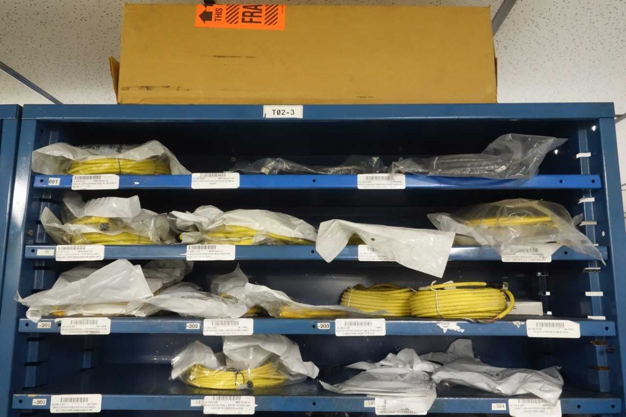 Contents of 1x section shelving - Misc. Electrical - SHELVING
