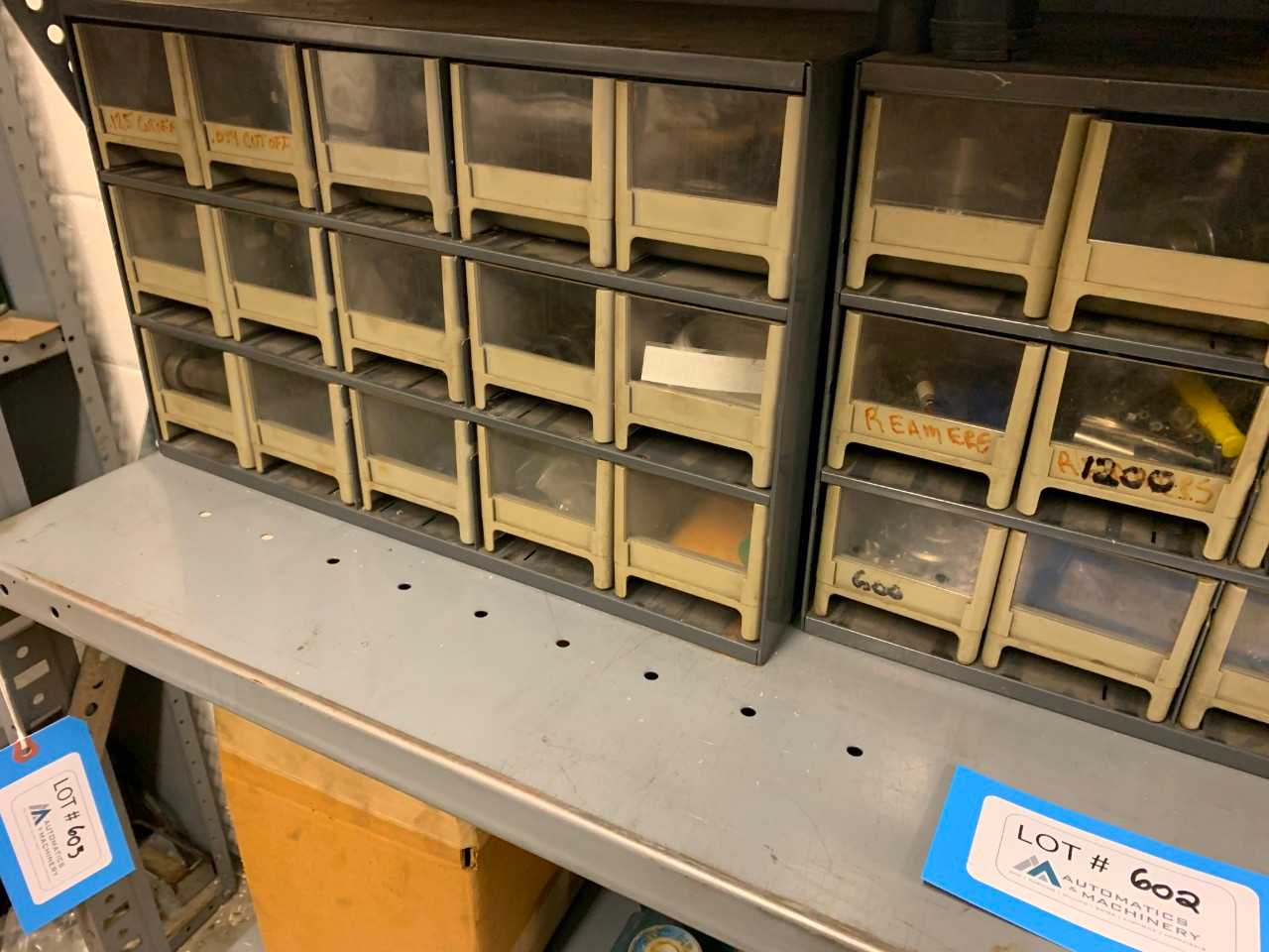 Containers with all Contents - TOOL STORAGE