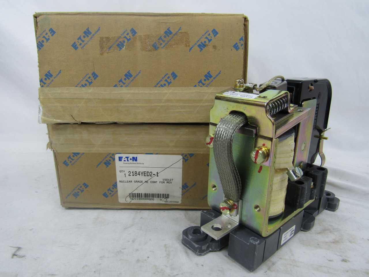 Lot of 1x 2184YED2-1 Nuclear Contactor - CONTACTORS