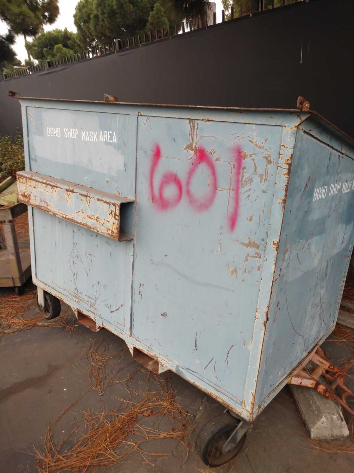 Metal Dumpsters on Wheels - MISCELLANEOUS