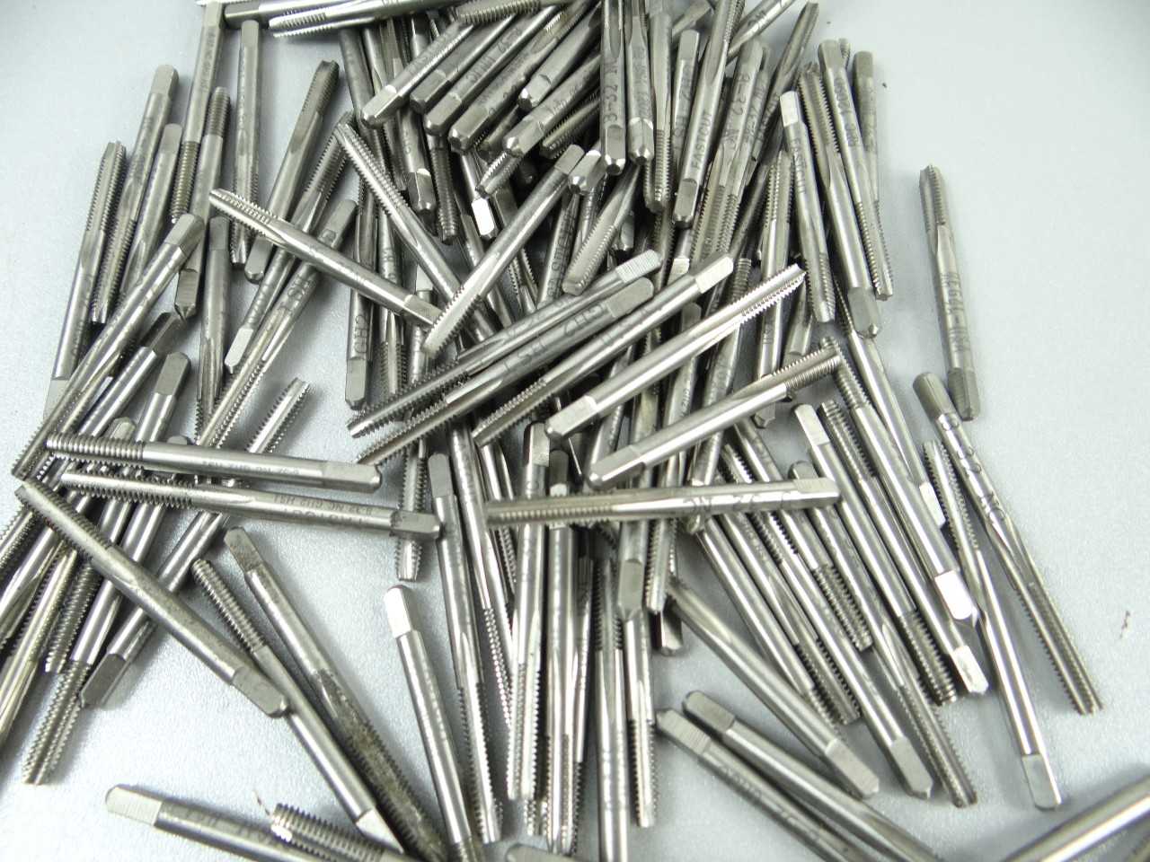 Large Lot of Assorted HSS Taps - MACHINING ACCESSORIES & TOOLING