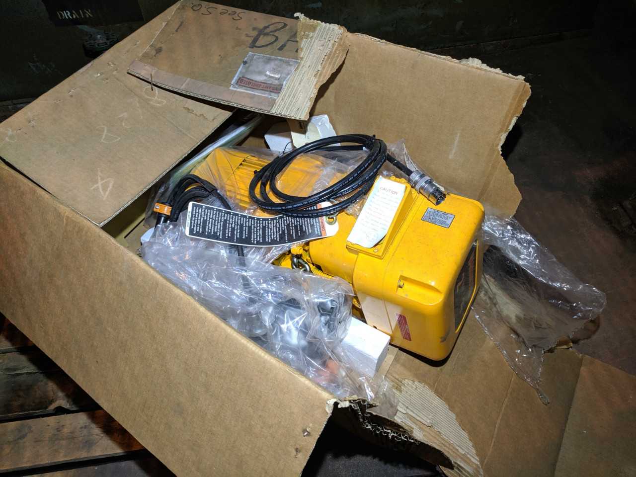 HARRINGTON NER2020L ELECTRIC CHAIN HOIST 2TON 230/460V - LIFTING EQUIPMENT HARRINGTON NER2020L ELECTRIC CHAIN HOIST 2TON 230/460V - LIFTING EQUIPMENT