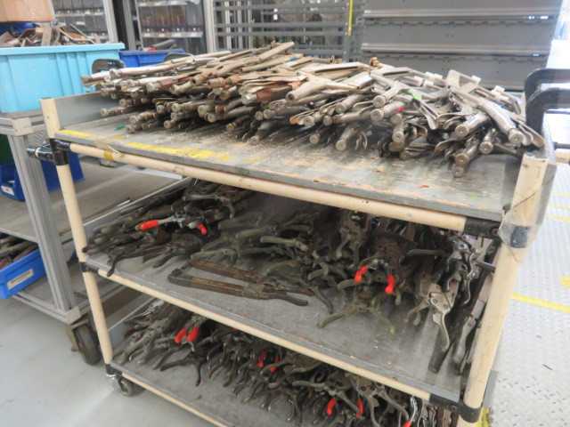 Full Cart of Vice Grip Clamps, Alligator Clamps - MISCELLANEOUS