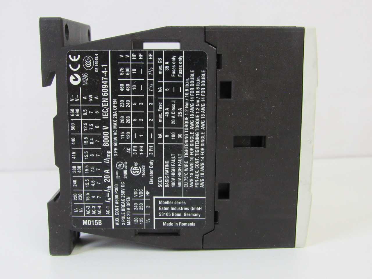 Quantity of 19x XTCE015B10D Contactors - CONTACTORS