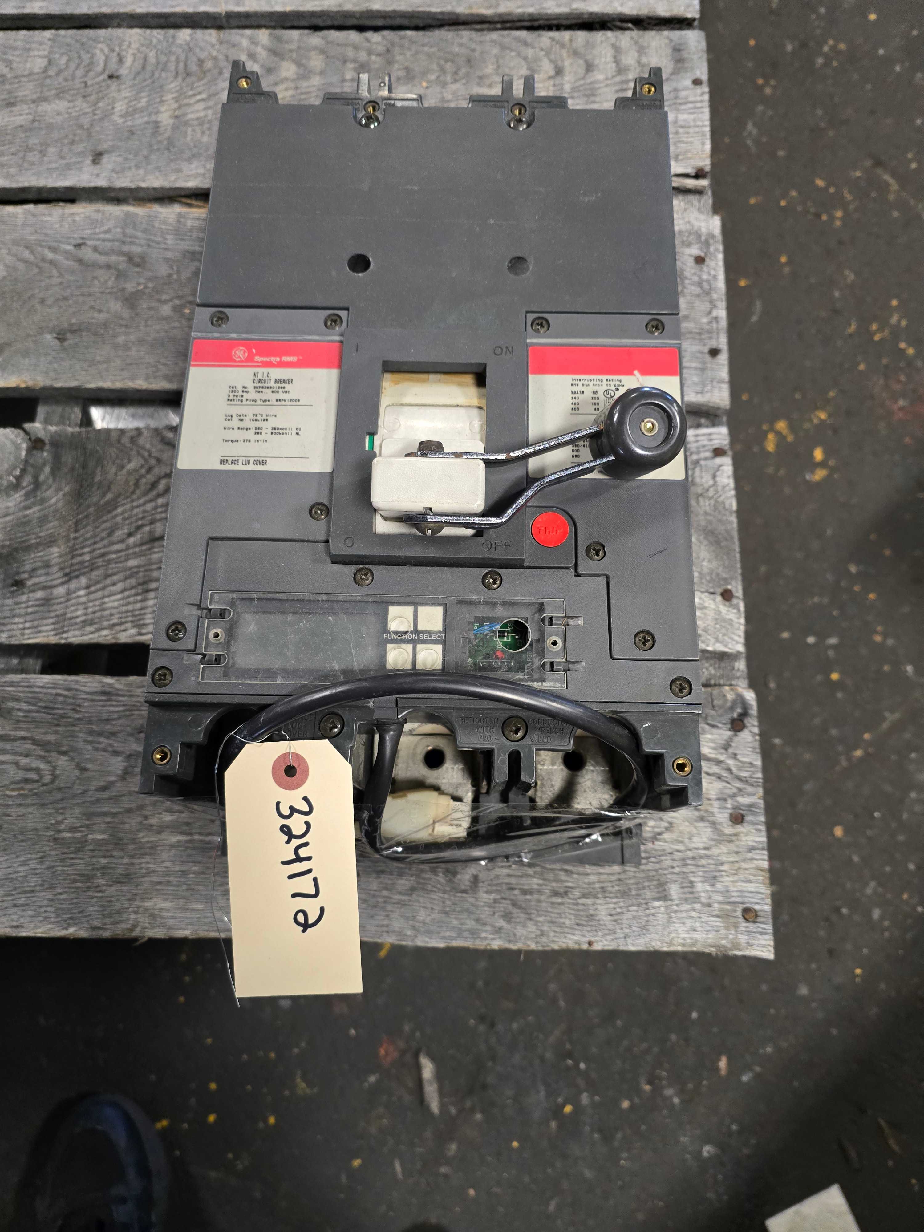 GE SKPB36BC1200 1200 AMP CIRCUIT BREAKER - CIRCUIT BREAKERS