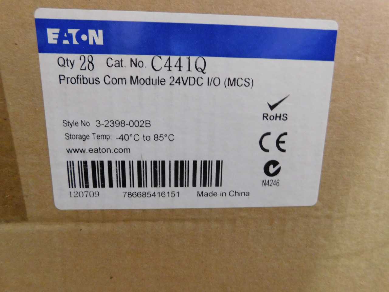 Lot of 1 Box of 28 Com Modules - AUTOMATION & CONTROLS