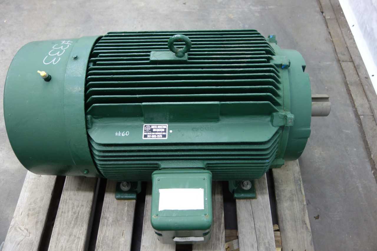 BRAND UNKOWN TOTALY ENCLOSED FAN COOLED ELECTRIC MOTOR - ELECTRIC MOTORS