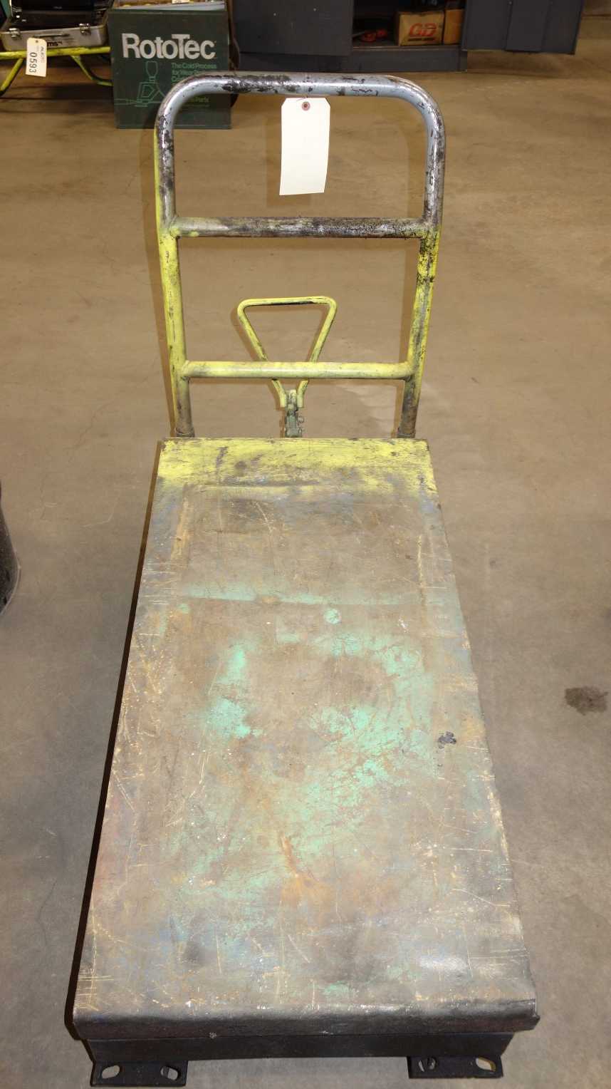 MOBILE ROLLER LIFT CART - ROLLING CARTS