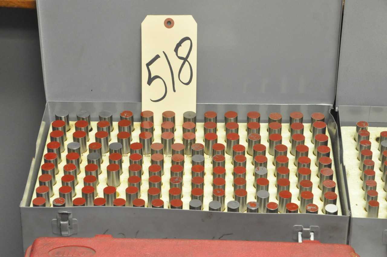 Meyer .626 - .750 Pin Gage Set - PROCESS EQUIPMENT
