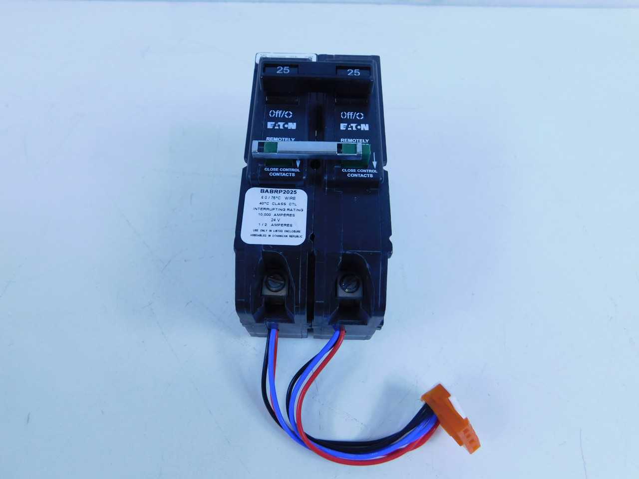 Lot of Quantity 3x BABRP2025 Bolt on Breakers - CIRCUIT BREAKERS