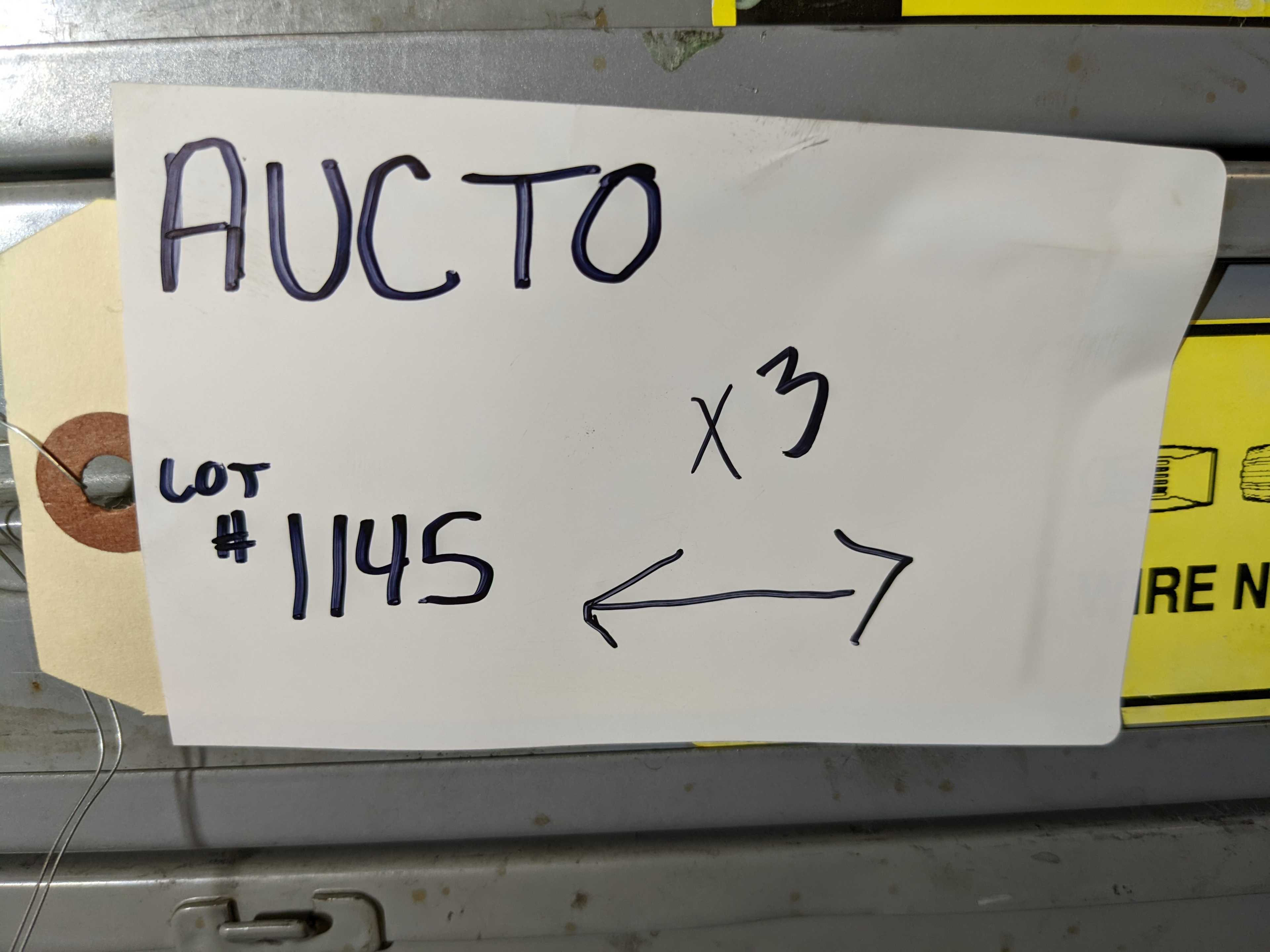 DRAWER CHESTS AND CONTENTS - INDUSTRIAL PARTS
