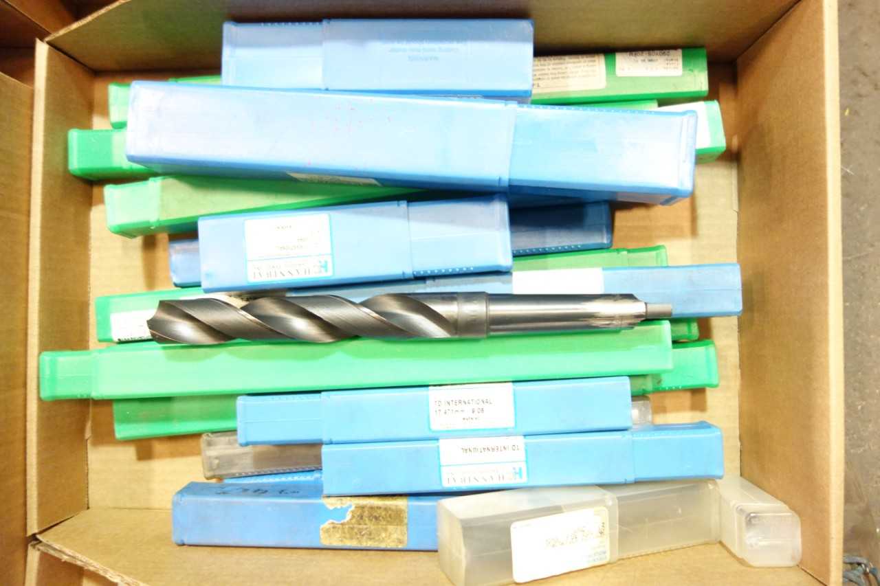 1 LOT OF ASSORTED CARBIDE TOOLS- HANNIBAL CARBIDE TOOL INC - ELECTRIC POWER TOOLS