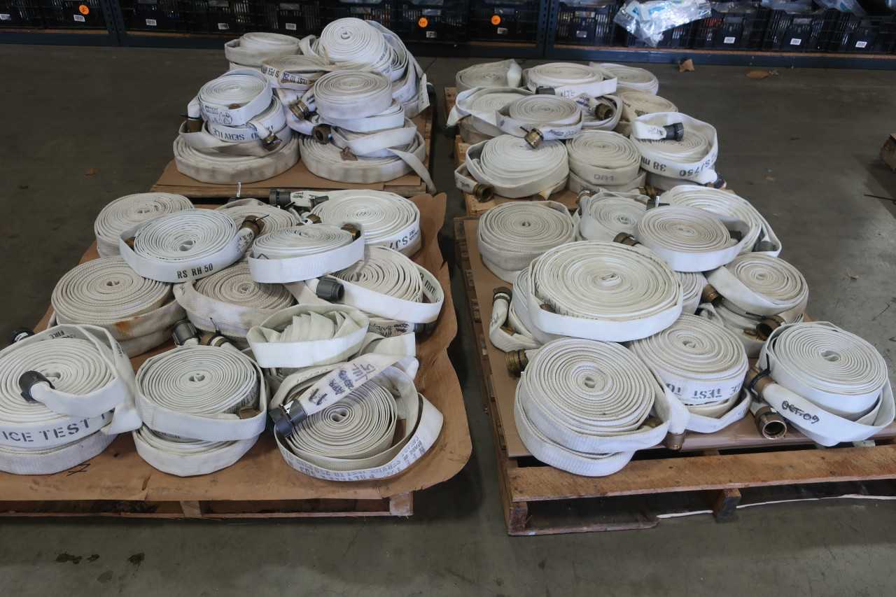 4 PALLETS OF 1 1/2" POLYFLEX HOSES - HOSE