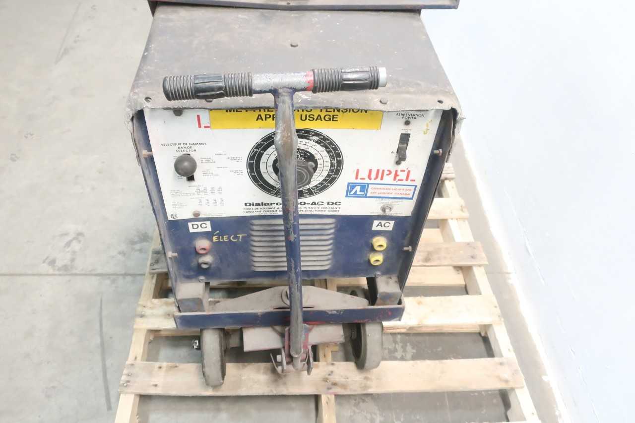 MILLER DIALARC STICK WELDER - WELDING EQUIPMENT