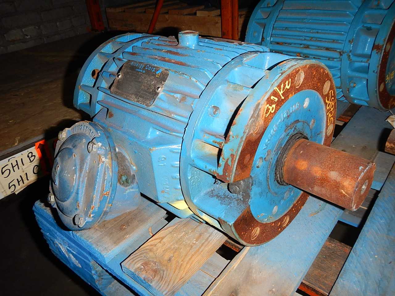 3 HP 1800 RPM 215TY Frame Reliance Motor - ELECTRIC MOTORS