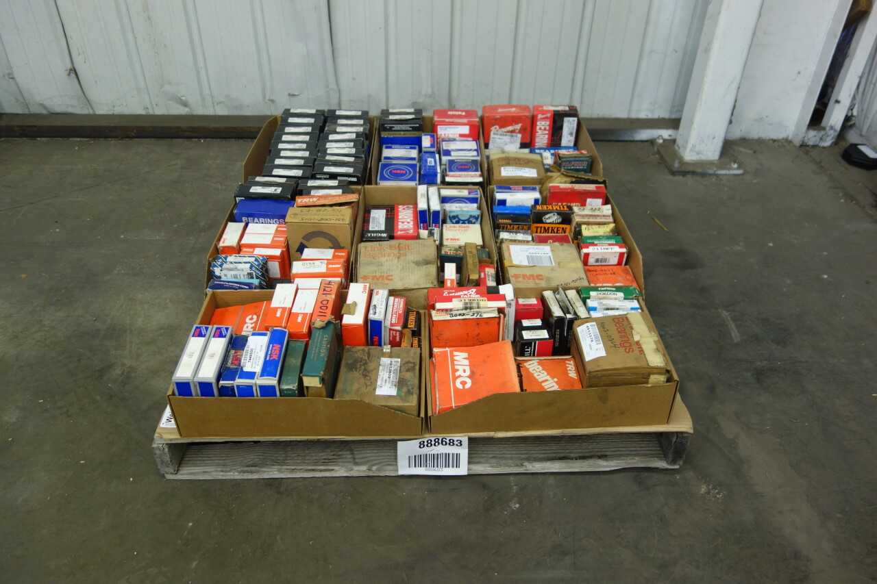 PALLET OF ASSORTED BEARINGS - BEARINGS
