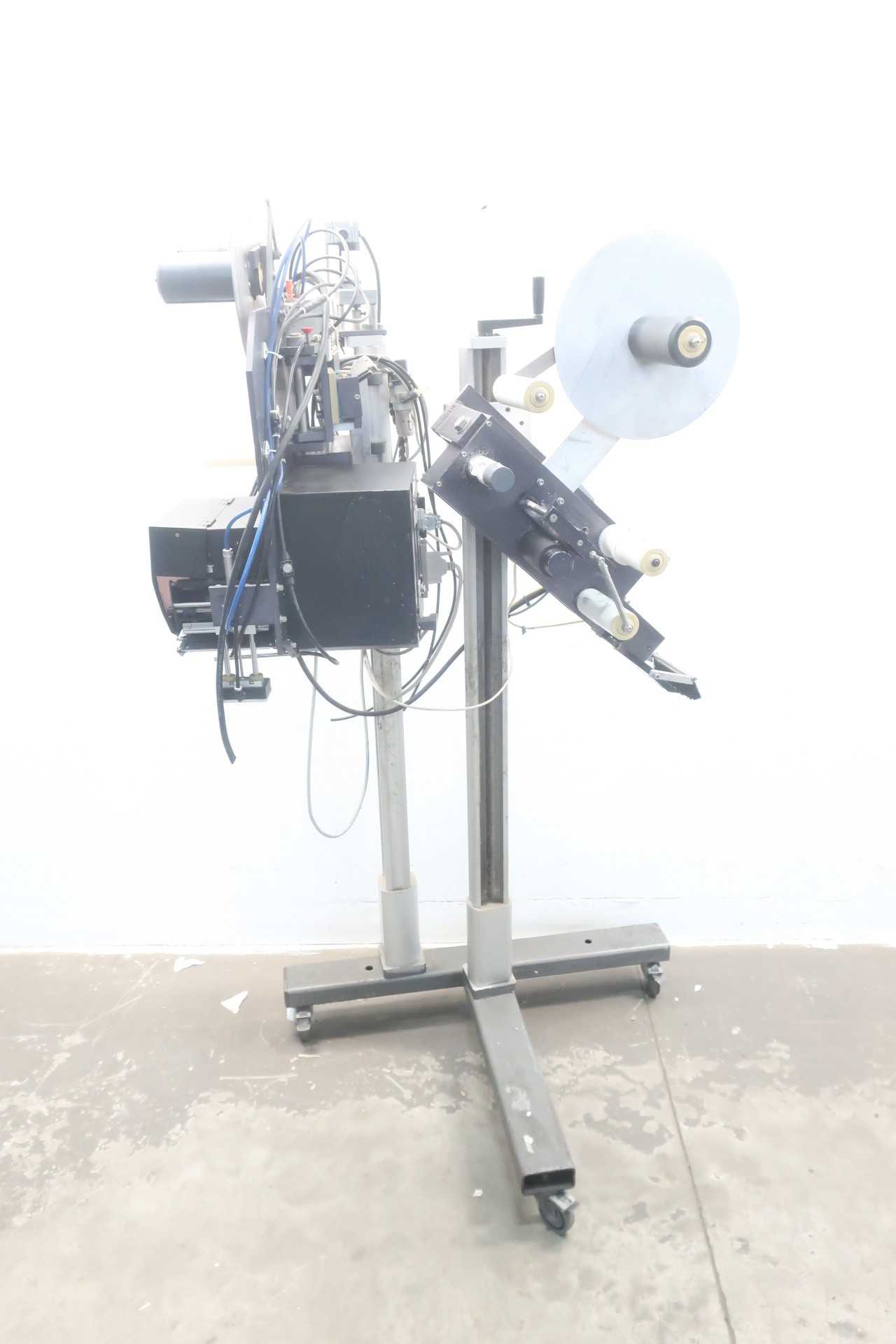 SATO M 8485SE BARCODE PRINTER 100 120 200 240V AC INDUSTRIAL LABEL MAKER - PACKAGING