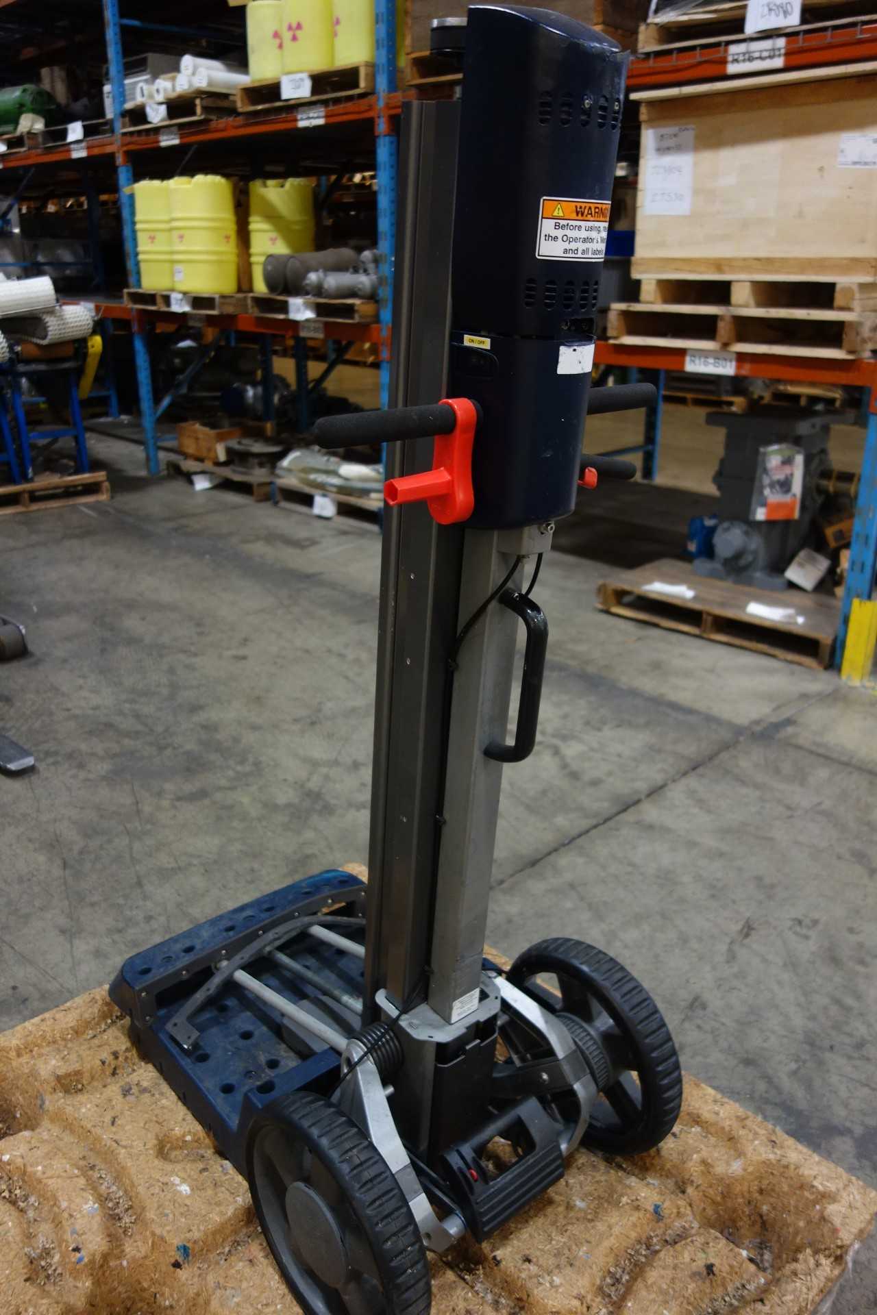 BEYOND PRODUCTS THE MULE 350LB ELECTRIC LIFT HAND TRUCK STACKER - MATERIAL HANDLING