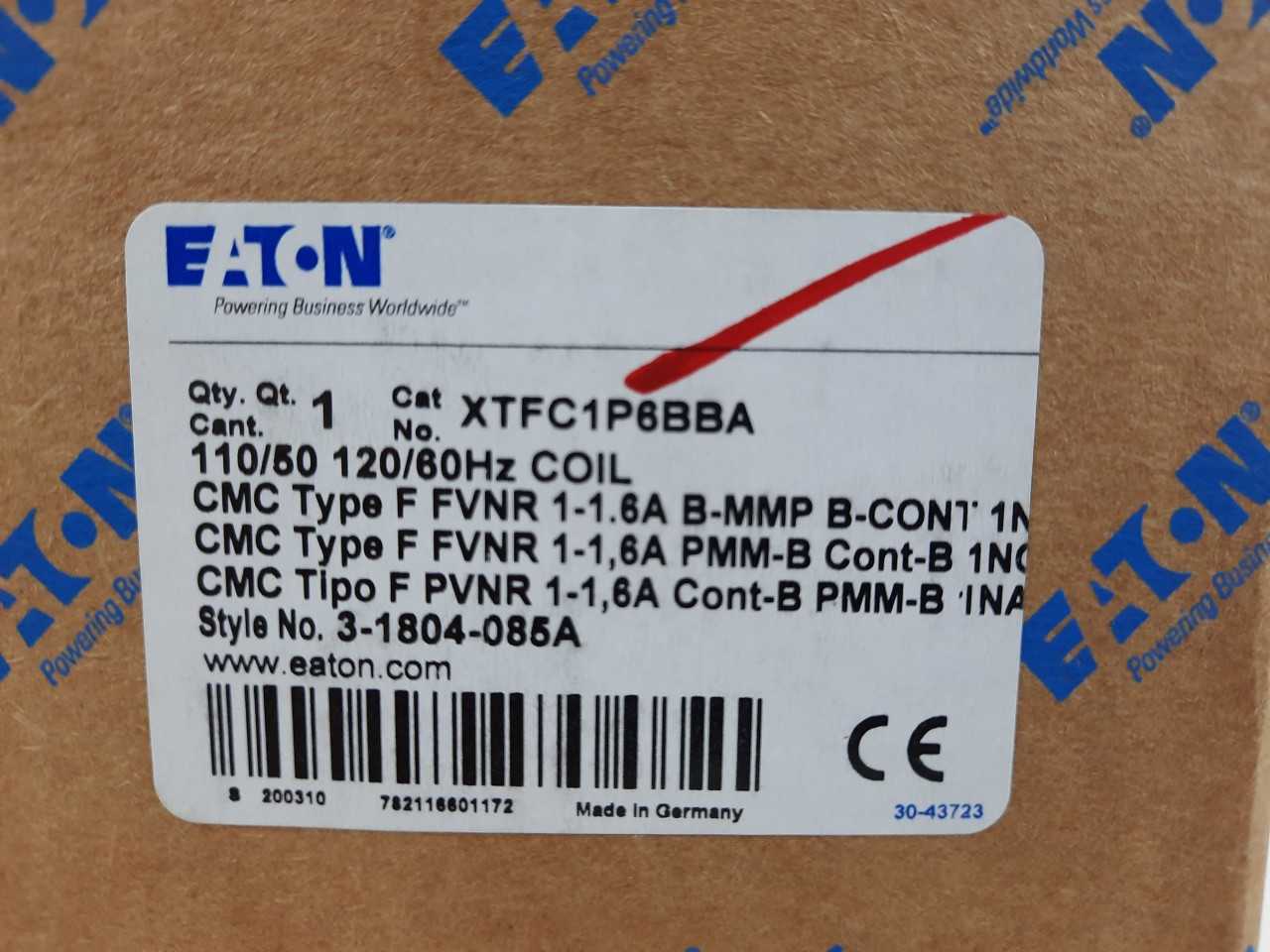 Quantity of 9x XTFC1P6BBA Starters - MOTOR STARTERS Quantity of 9x XTFC1P6BBA Starters - MOTOR STARTERS