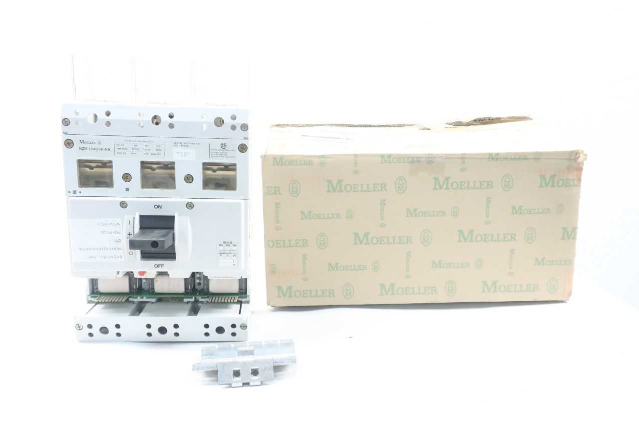 Moeller NZM10-600H-NA Circuit Breaker 600A - CIRCUIT BREAKERS Moeller NZM10-600H-NA Circuit Breaker 600A - CIRCUIT BREAKERS