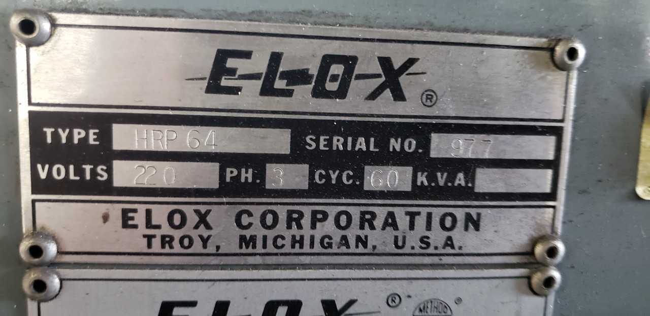 Elox HRP 64 Ram Type EDM - EDM MACHINES