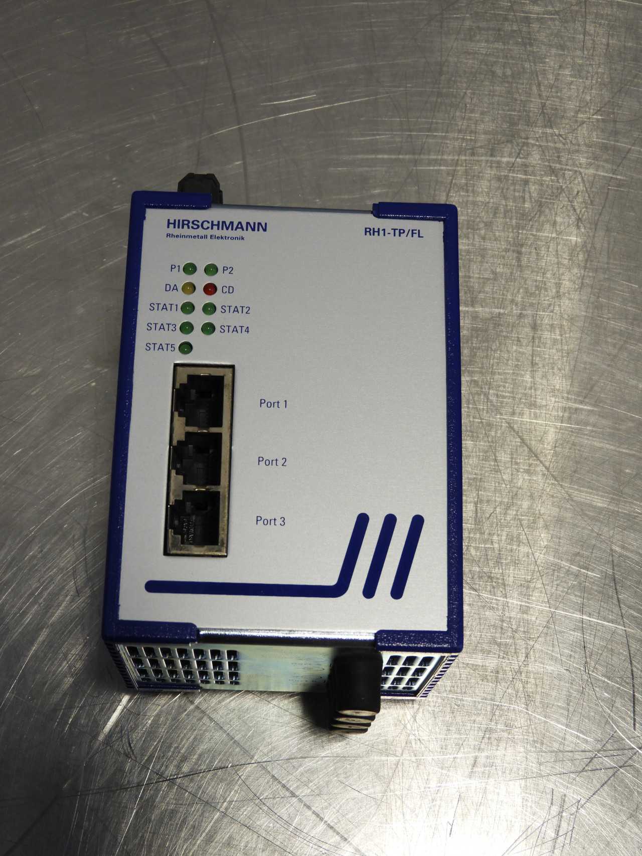 Hirschmann Elektronic RH1-TP/FL Ethernet Twisted Pair Industrial Hub 943 613-001 - INDUSTRIAL PARTS
