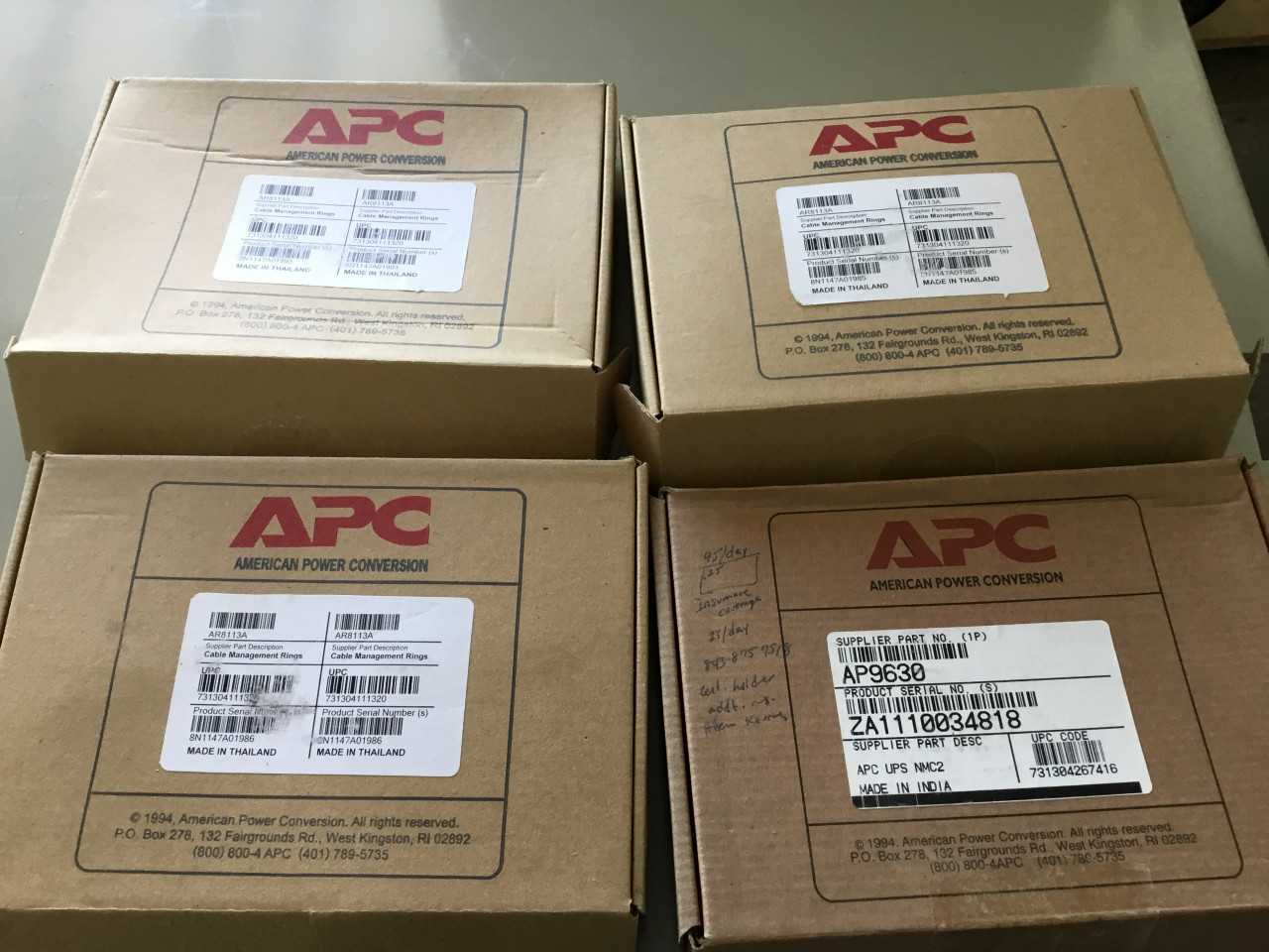 American Power Conversion Cable Hardware - ELECTRICAL COMPONENTS