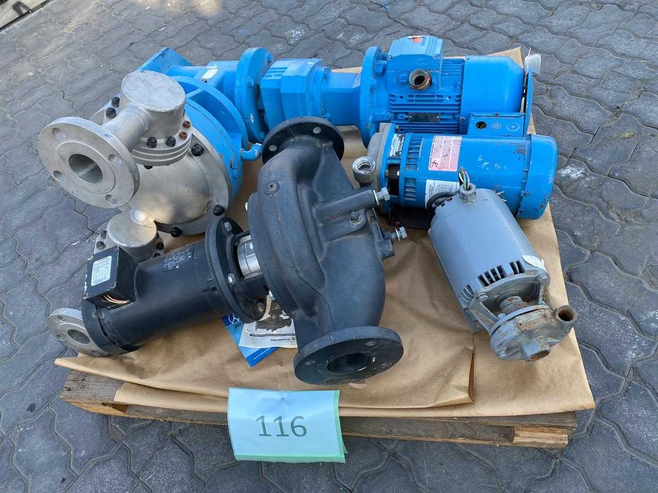 PALLET OF ASSORTED PUMPS - PUMPS