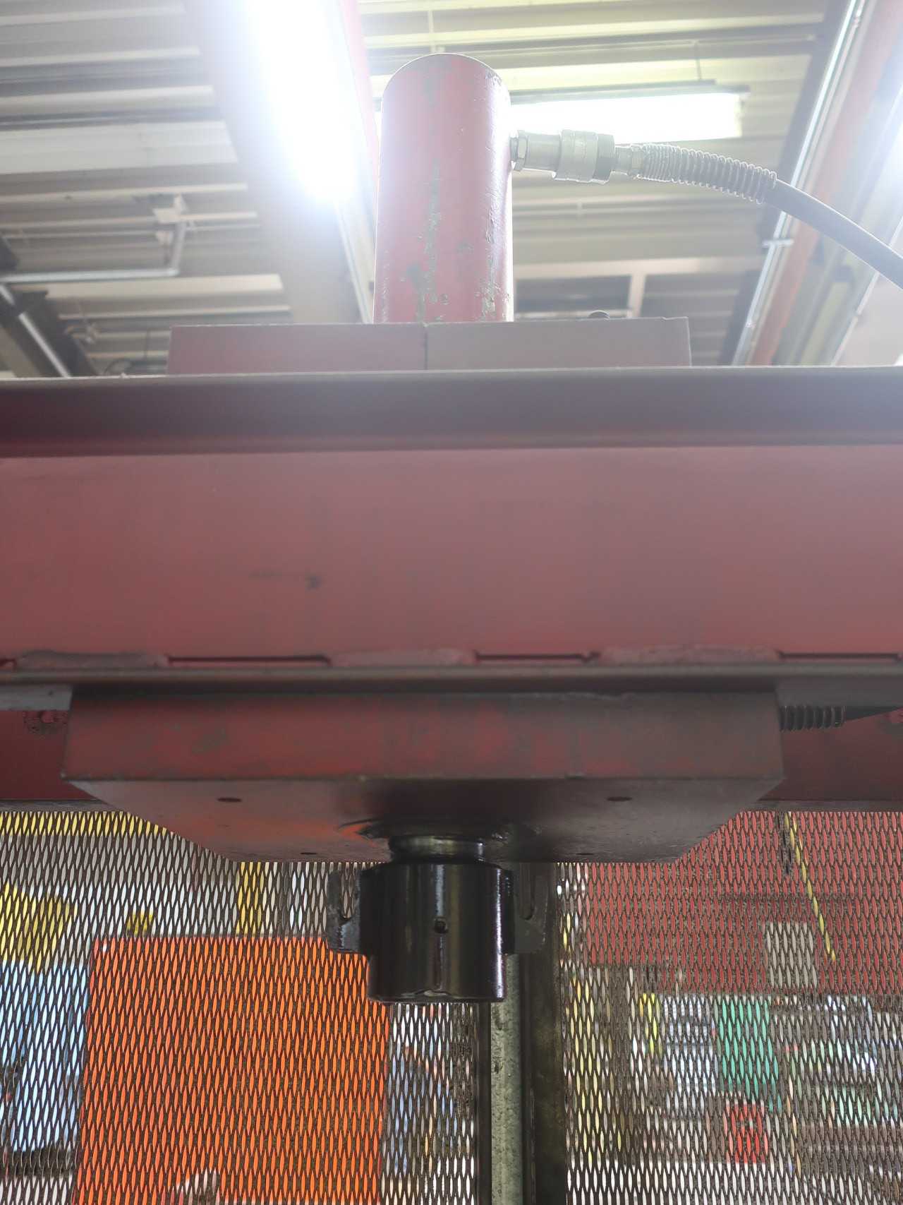 30 ton hydraulic h-frame press with safety cage - PRESSES