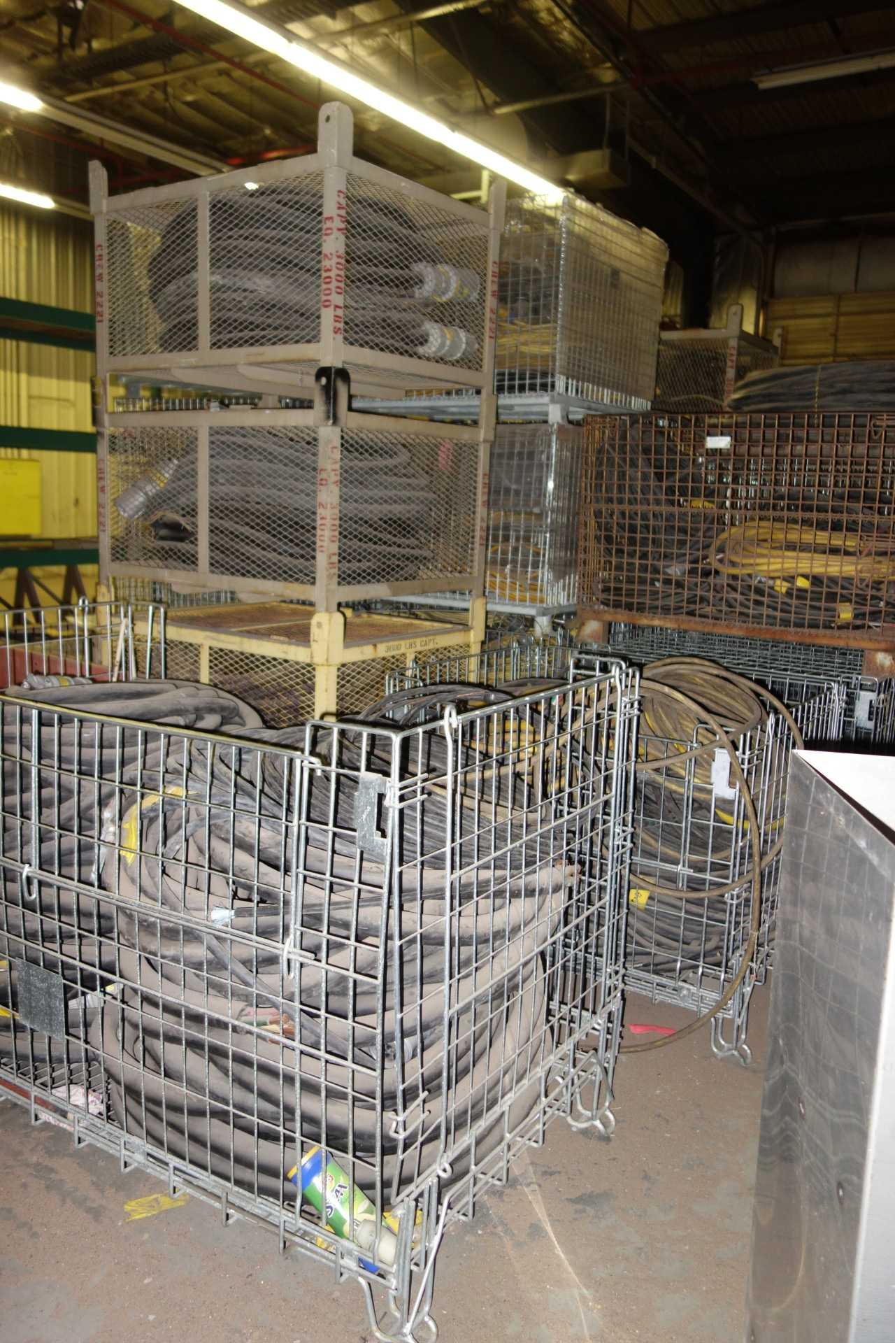 Lot of Assorted Lighting Cables and 120/240/480V-AC Extension Cables - LIGHTING
