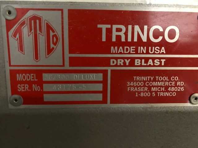 Trinco Sand Blaster - MACHINE TOOLING
