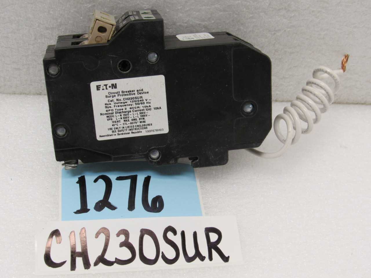EATON RESIDENTAL BREAKER LOT - MISCELLANEOUS