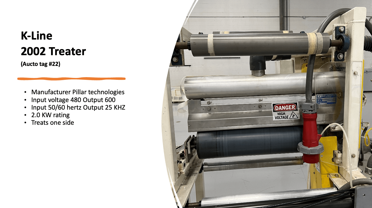 2002 PILLAR TECHNOLOGIES TREATER - INDUSTRIAL PARTS