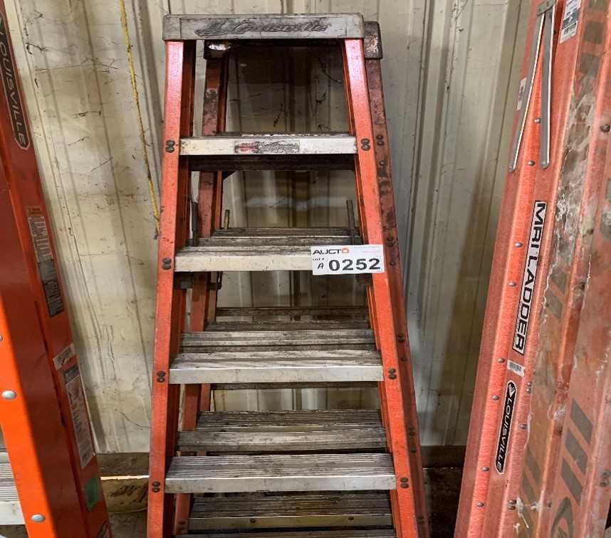 Bulk Lot of Louisville 6' Step Ladders (QTY 2) - MATERIAL HANDLING Bulk Lot of Louisville 6' Step Ladders (QTY 2) - MATERIAL HANDLING