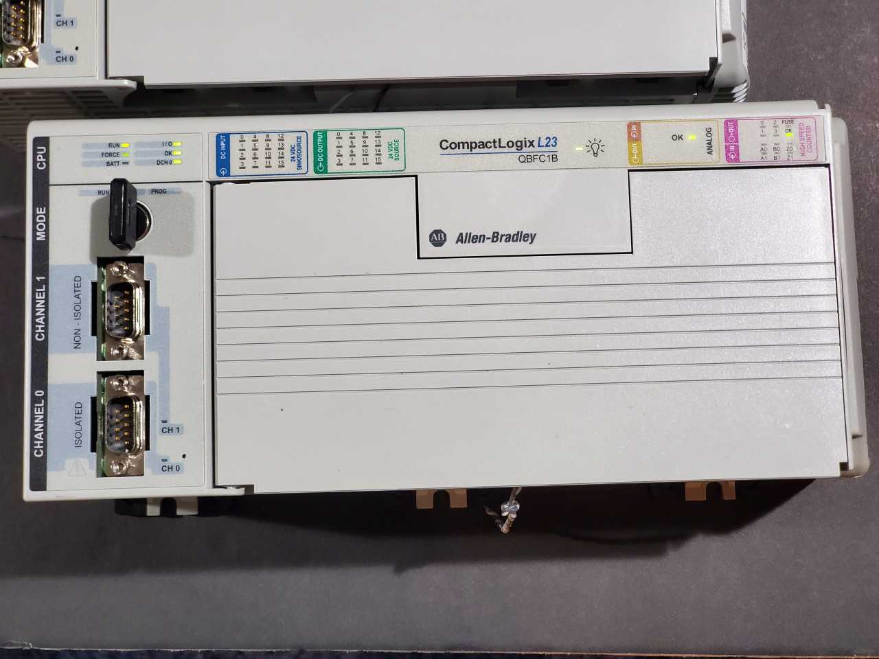 Lot of 2 Allen Bradley 1769-L23 QBFC1B - AUTOMATION & CONTROLS