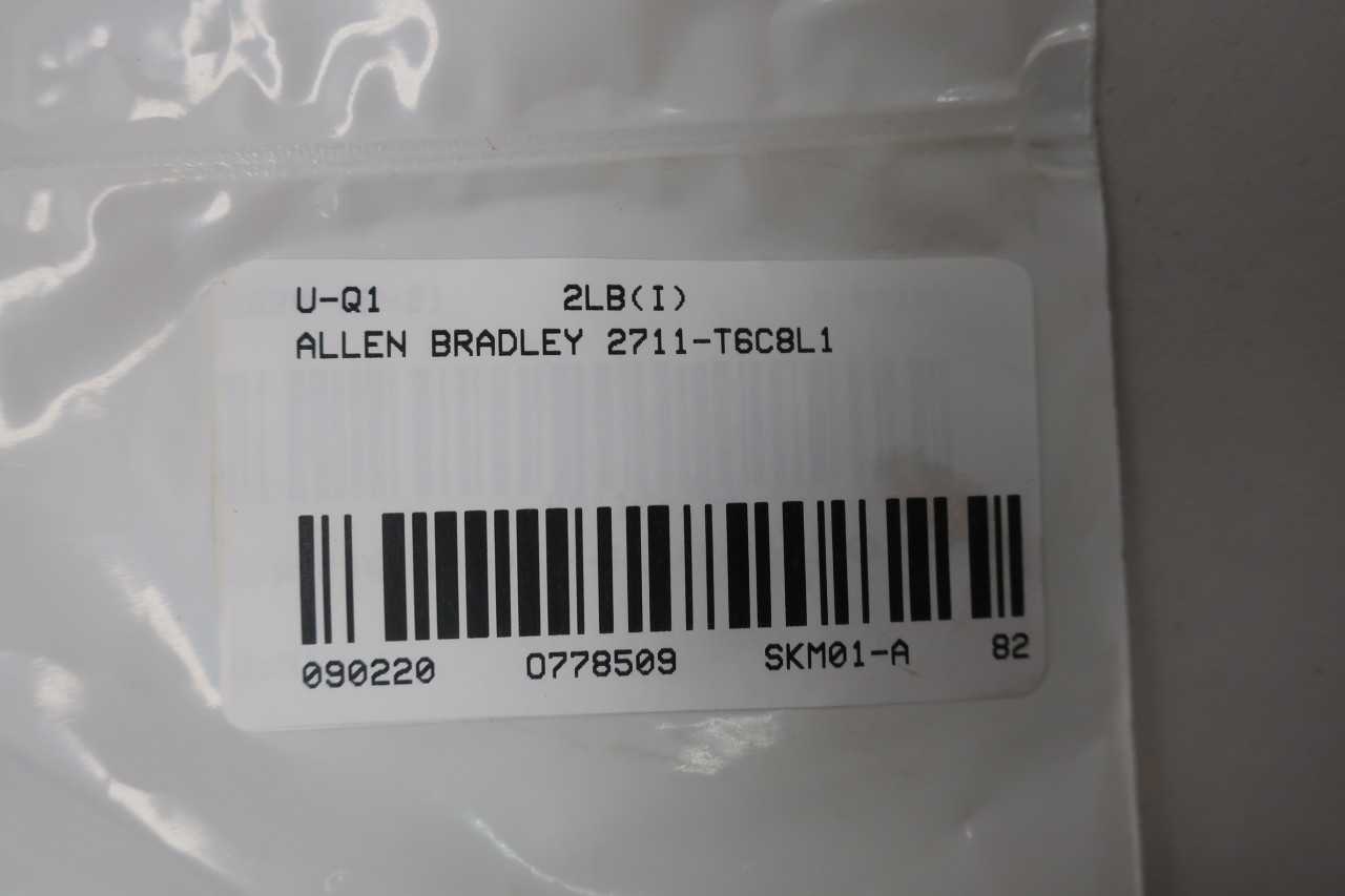ALLEN BRADLEY 2711-T6C8L1 OPERATOR INTERFACE PANEL - AUTOMATION & CONTROLS