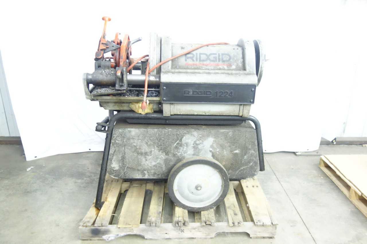 RIDGID MODEL 1224 PIPE THREADER - HAND TOOLS