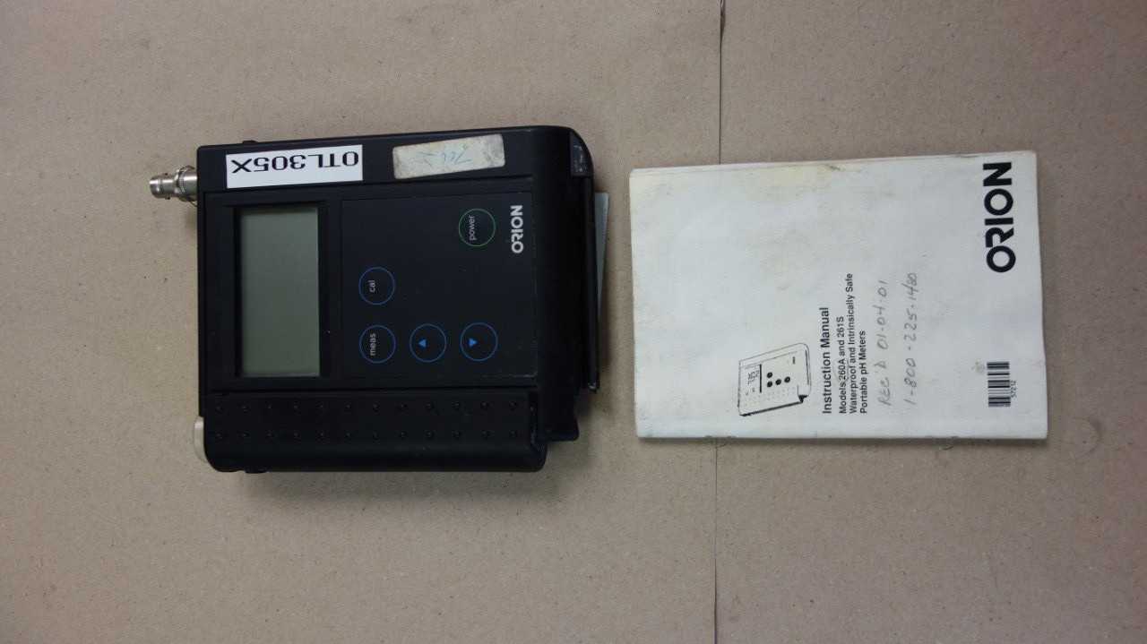ORION 260A PORTABLE PH METER - LAB & SCIENTIFIC