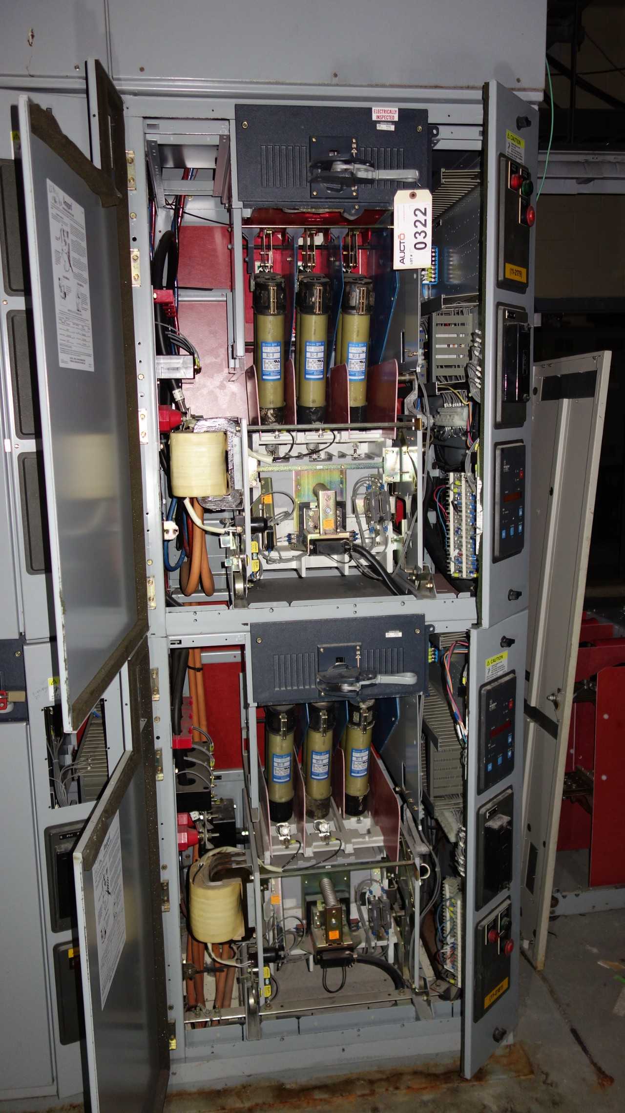 CUTLER HAMMER AMPGARD SJA25VW430 SWITCHGEAR (INCLUDES 1X SJA25VW430 CONTACTOR) - SWITCHGEAR