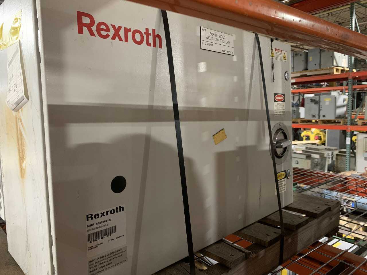 Lot of 2 Rexroth 80 A/600 V weld Controllers - INDUSTRIAL PARTS