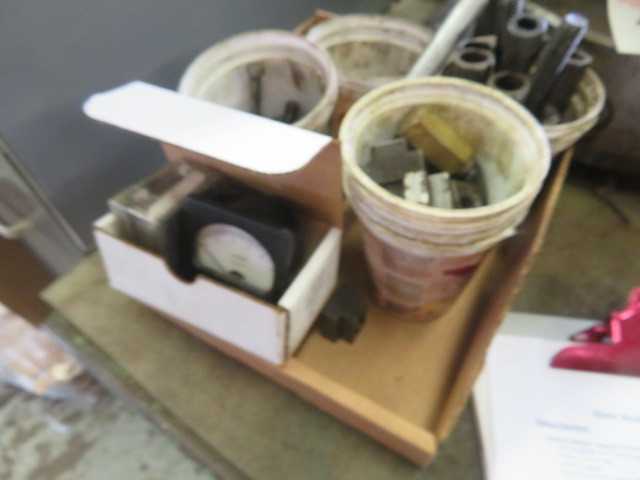 12" 3-jaw chuck and other items in picture - MISCELLANEOUS