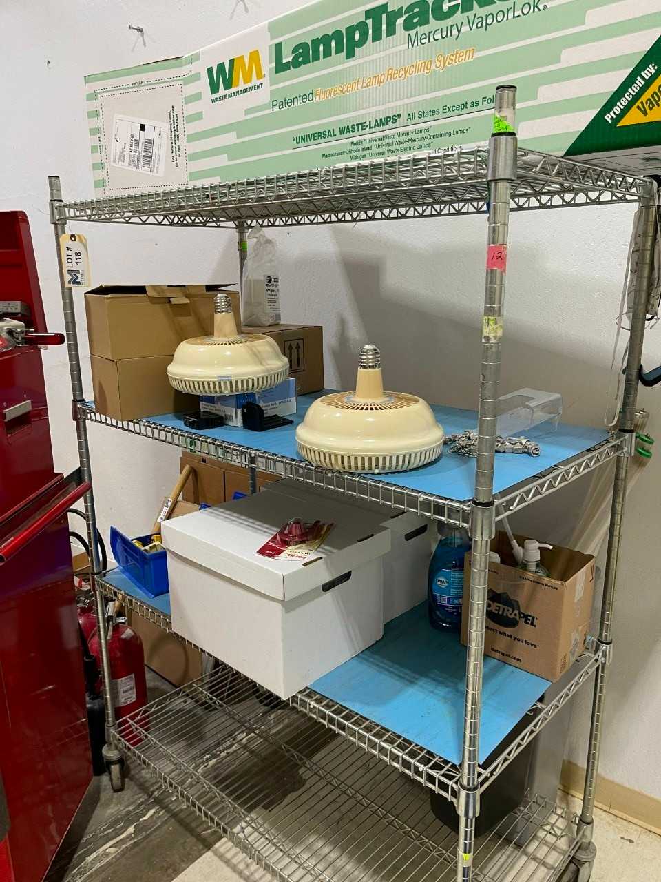 Bakers Rolling Rack No Contents - SHELVING